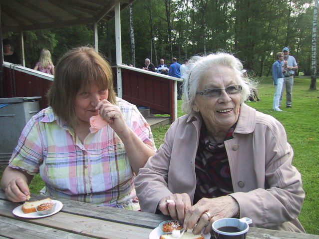 Reet Hansson och Signe Ekelund
