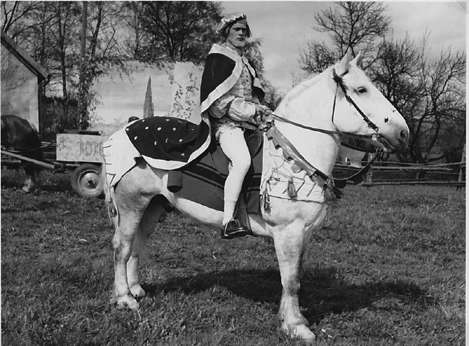 Helge Nilsson som Gustav Vasa 1956.