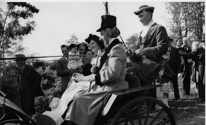 HC Andersen och Jenny Lind 1953.